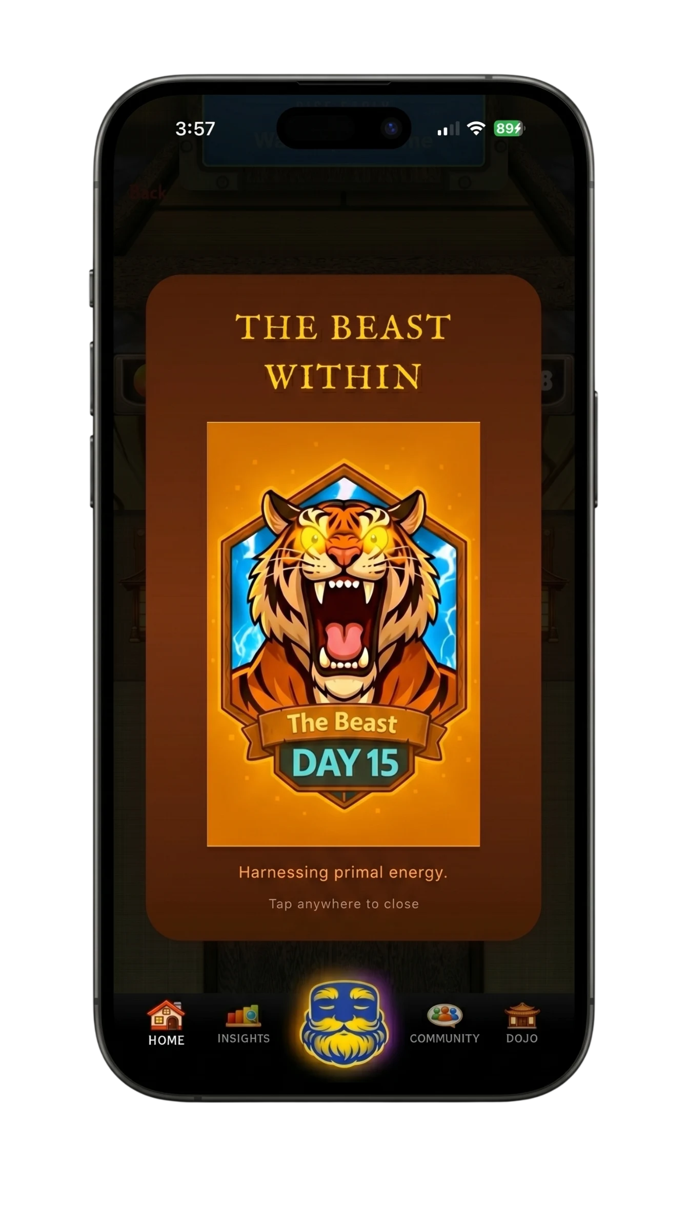 WITHIN U animated reward cards